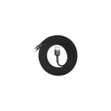 Cumpara ieftin Cablu Apple iPhone Lightning QC3.0 1,5A 2M - Baseus Cafule CALKLF-CG1 Negru/Gri