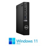 Mini PC Dell OptiPlex 7090, Hexa Core i5-10500, 16GB DDR4, 256GB SSD, Win 11 Home