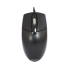 Mouse A4Tech OP720, Wired, USB, 800 DPi, 2 Butoane, Scroll, Senzor Optic, Negru