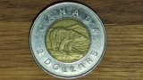 R08 Canada - moneda de colectie comemorativa - 2 dollars 2002 - Golden Jubilee, America de Nord