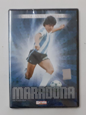 DVD Maradona - Colectia Superfotbalisti - Fotbal SIGILAT (VEZI DESCRIEREA) foto