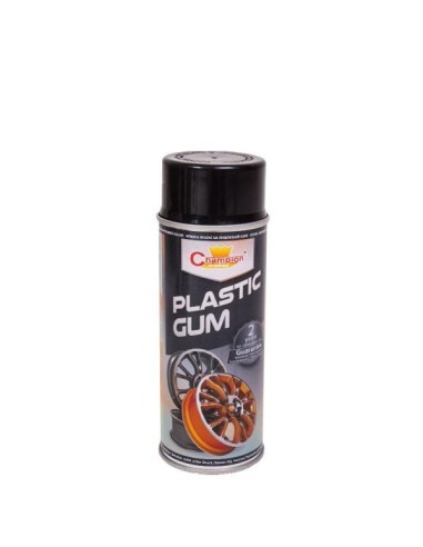 Vopsea spray cauciucata Negru, Champion Color, 400ml Negru