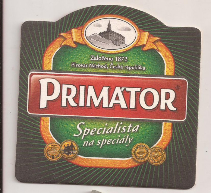 L3 - suport pentru bere din carton / coaster - Primator