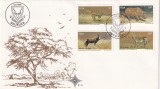 FILATELIE TEMATICA - PLIC AFRICA DE SUD TEMATICA FAUNA, Stampilat