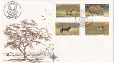 FILATELIE TEMATICA - PLIC AFRICA DE SUD TEMATICA FAUNA