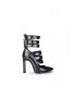 Botine Mihai Albu Double Triple Strap, 35 - 40, Negru