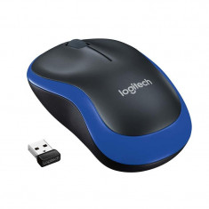 Mouse Logitech M185 WS 1000 DPI, albastr foto