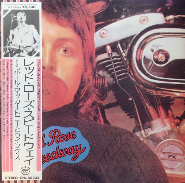 Vinil &quot;Japan Press&quot; Paul McCartney And Wings &lrm;&ndash; Red Rose Speedway (VG++)