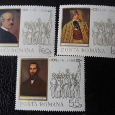 Serie timbre romanesti pictura picturi nestampilate Romania MNH