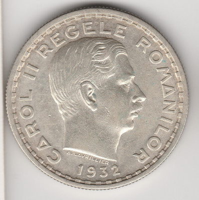 * Moneda 100 lei 1932 foto
