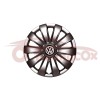 Set 4 Capace Roti VW R14 Argintii Model 226 Plastic Flexibil Rezistent Jante Tabla