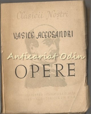 Opere Alese. Poezii I - V. Alecsandri foto