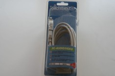 Cablu cu adaptori Universal VIVANCO FireWire set Ieee-1394a 4p 6p Fire Wire foto