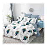 Cumpara ieftin Lenjerie de Pat Bumbac Finet 6 Piese cu Elastic - DNA62