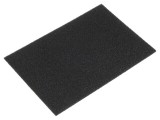 Burete electroconductor ESD 200x300mm, 5mm grosime, negru