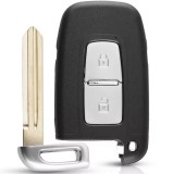 Carcasa cheie auto pliabila Techstar compatibila cu Hyundai Sonata, Azera, Genesis Coupe, ix35, i30, i45 si Kia Forte, Sportage, K2, K5, 2 butoane, la