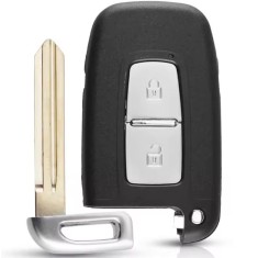 Carcasa cheie auto pliabila Techstar compatibila cu Hyundai Sonata, Azera, Genesis Coupe, ix35, i30, i45 si Kia Forte, Sportage, K2, K5, 2 butoane, la