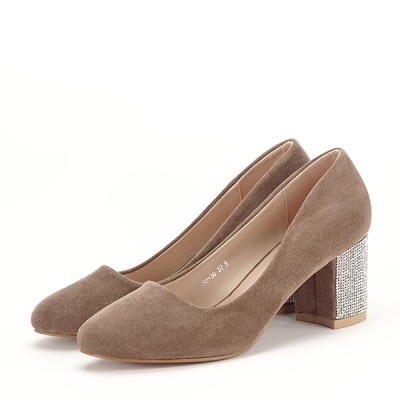 Pantofi maro deschis eleganti Brenda 04 foto