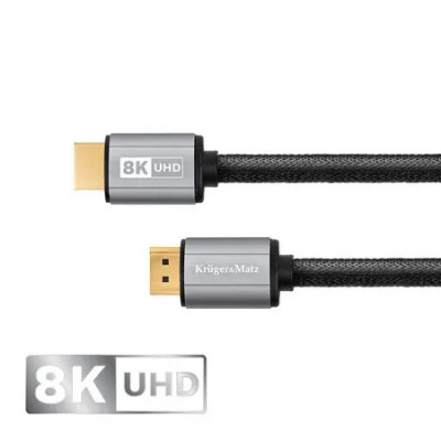Cablu Hdmi - Hdmi 8K V 2.1 3M Kruger&amp;amp;Matz foto