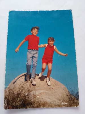 Carte postala copii foto