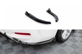 Extensii laterale Maxton Design potrivite pentru bara spate a BMW Seria 3 G20 sedan, G21 break dupa 2022, lac negru