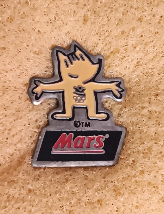 QW9 I 13 - insigna - tematica reclama - Mars