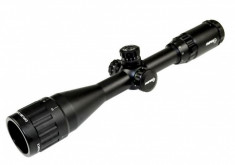 Luneta Sniper T3 3-9x40mm Scope Adjustment and RGB Tri Illumination Mil Vantoare foto
