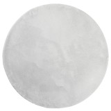 Cumpara ieftin Covor HUARTE, fir scurt, moale si lavabil, gri, &Oslash; 120 cm