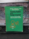 Teaching English as a Foreign Language. A Set of Visual Aids with Teacher&#039;s Guide, David J. Filimon and Eva Semlyen, București 1978, 227