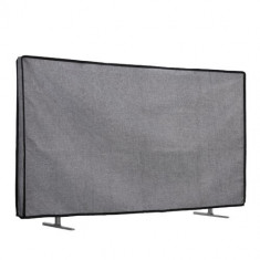 Husa pentru televizor de 55&quot; Kwmobile, Gri, Textil, 60189.19