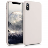 Husa pentru Apple iPhone X/iPhone XS, Silicon, Bej, 46313.11, Carcasa