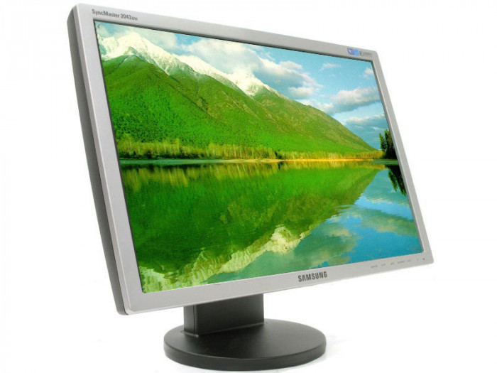 Monitor Second Hand Samsung SyncMaster 2043BW LCD, 20 Inch, 1680 x 1050, VGA, DVI NewTechnology Media