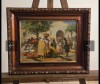 Tablou autentic Imre Gergely, Scene gen, Ulei, Impresionism