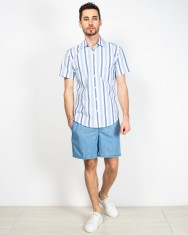 Pantaloni scurti din bumbac cu talie elastica 2125902223 foto