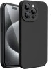 BestCase&reg; Husa Premium Silicon pentru Apple iPhone 15 Pro, Negru