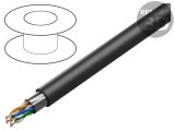 Cablu Ethernet Industrial Exterior BELDEN F/UTP 4x2x24AWG 6 Cu 7973A 0101000