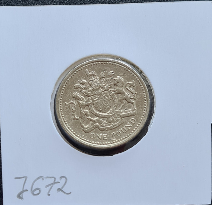 Marea Britanie 1 lira pound 1983