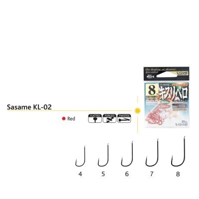 Ace pescuit Sasame KL-02, 20 buc/set 8 foto