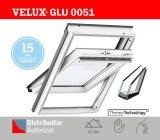 Fereastra mansarda VELUX GLU 0051 poliuretan, 2 foi de sticla