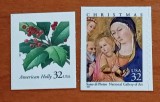 U.S.A- 1997-&#039;&#039;craciun-pictura -religie-2val-MNH-Nestampilate