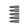 Set 5 biti profesionali Yato, 1/4&quot;, 25mm, PH2, HRC 58-62, otel forjat S2, acoperire anticoroziva