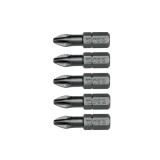 Cumpara ieftin Set 5 biti profesionali Yato 1 4 , 25mm, cap PH2, HRC 58-62, realizat din otel forjat, cu acoperire anticoroziva