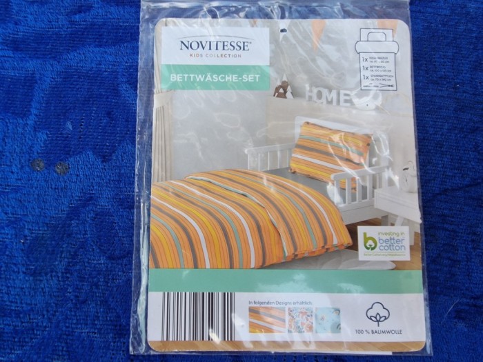 Novitesse, Set lenjerie 3 piese, copii, patut incastrabil gradinita***