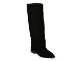 Cizme EPICA negre, 57540, din piele intoarsa