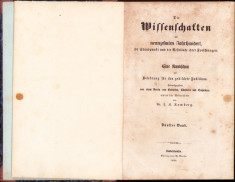 HST 455SP Die Wissenschaften im neunzehnten Jahrhundert 1860 Romberg volumul V foto