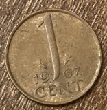 C50 - Moneda foarte veche - Olanda - 1 cent - 1967