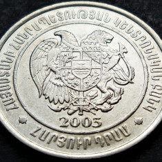 Moneda exotica 100 DRAM - ARMENIA, anul 2003 * cod 803