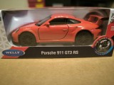 Machete Welly - Porsche 911 GT3 RS, scara 1:43 - 11cm