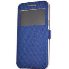 Husa Flip Carte Samsung Galaxy A01 albastra