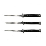 Cumpara ieftin Set 3 Bricege automate, Italian Blade, Stiletto,IdeallStore&reg;, otel inoxidabil, 33 cm, husa inclusa